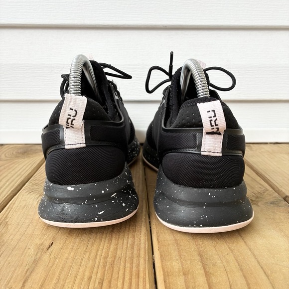 KURU Atom Cushioned Orthopedic Athletic Training Black Sneakers Shoes Womens 9 - Picture 6 of 8